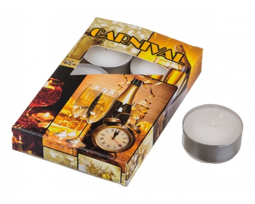 Набор из 6 свечей ароматических (4x2 см) Карнавал 348-475