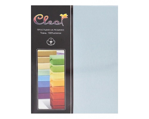 Простыня на резинке (140х200 см) Cleo