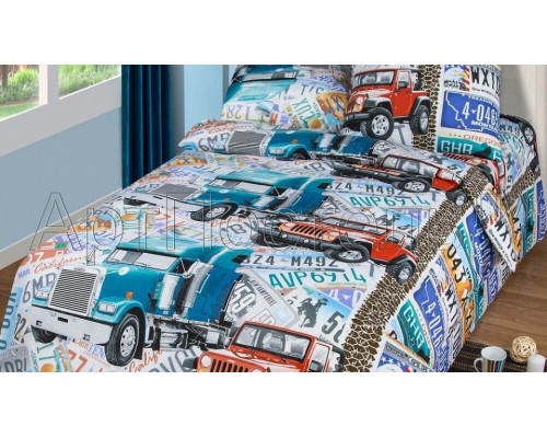 Постельное белье полутораспальное DB-47