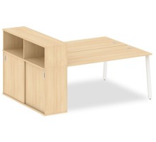 Стол письменный Metal System БА.РС-СШК-2.4 Т