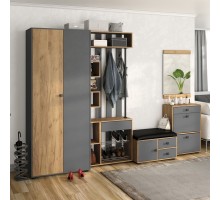 Стенка для прихожей Мини Лайт Комп.4