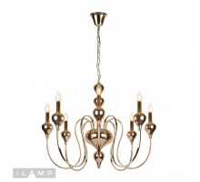 Подвесная люстра iLamp Lady 88003-8 GD