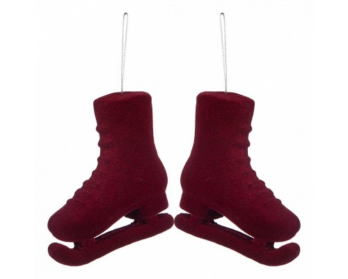 Набор из 2 елочных игрушек Коньки 858-146