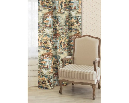 Портьера (100x280 см) 2 шт. Jardin D Eden