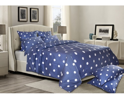 Постельное белье евростандарт Charlize navy