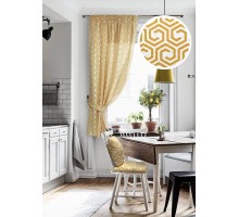 Портьера (136x175 см) 1 шт. Labyrinth