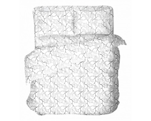 Пододеяльник двуспальный Эколоджи