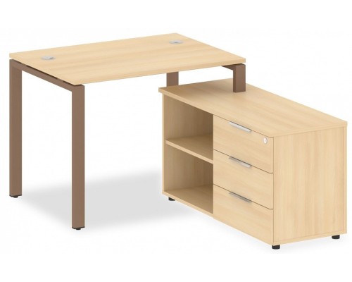 Стол письменный Metal System БП.РС-СТС-2.1 (R)