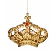 Елочная игрушка (12х10 см) Корона 865-429