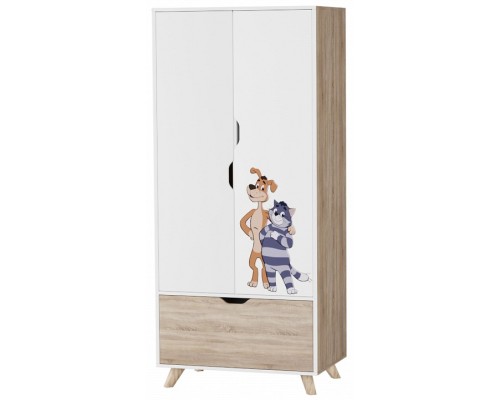 Шкаф платяной Простоквашино Скандинавик