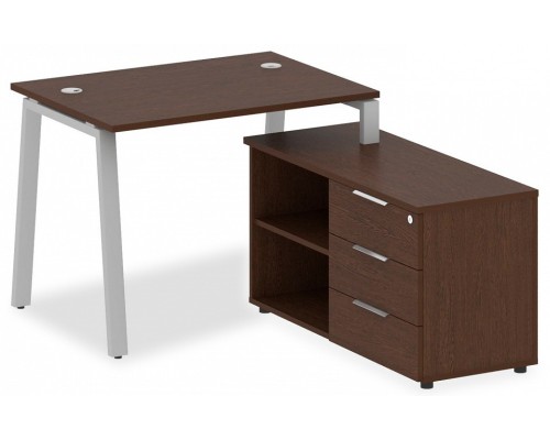 Стол письменный Metal System БА.РС-СТС-2.1 (R)
