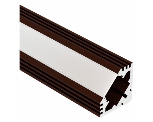Профиль накладной угловой внутренний Arlight PDS45-T-2000 ANOD Brown Deep 017643