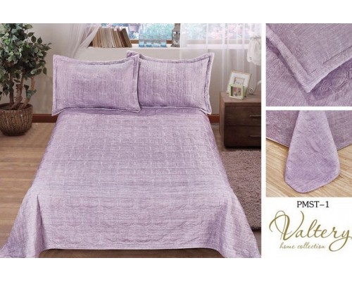 Покрывало с наволочками евростандарт Вальтери PMST-1
