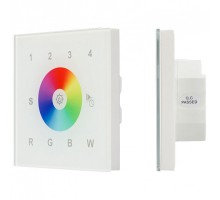 Панель-регулятора цвета RGBW сенсорная встраиваемая Arlight Sens SR-2300TR-DT8-G1-IN White (DALI, RGBW)