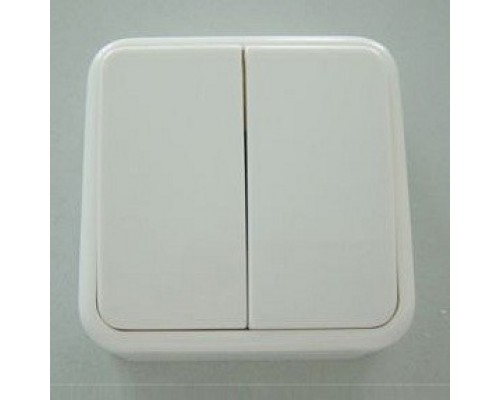 Выключатель двухклавишный Imex 1122U 1122U-S100