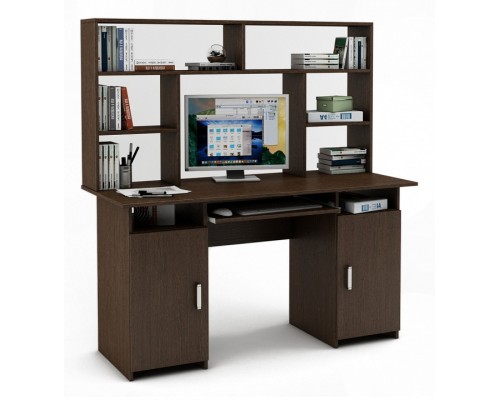 Стол компьютерный Лайт-6К СН