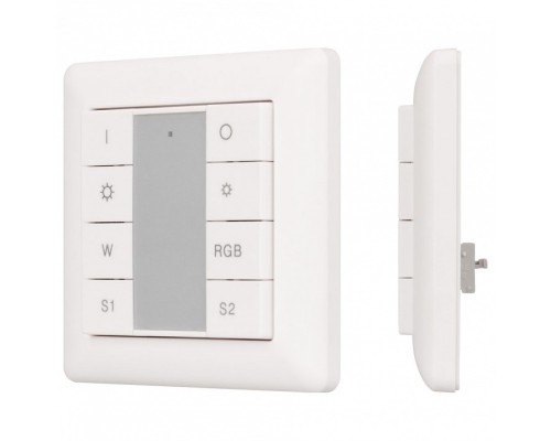 Панель-диммера клавишная накладная Arlight Knob SR-2422K8-DT8 (DALI, RGBW, 1 зона)