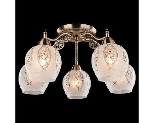 Потолочная люстра Eurosvet 70026 70026/5 античная бронза