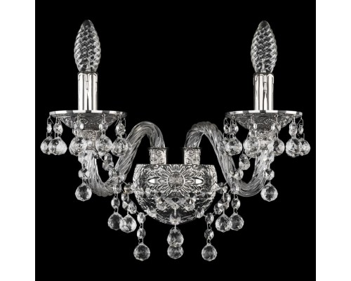 Бра Bohemia Ivele Crystal 1610 16109B/2/165 Ni