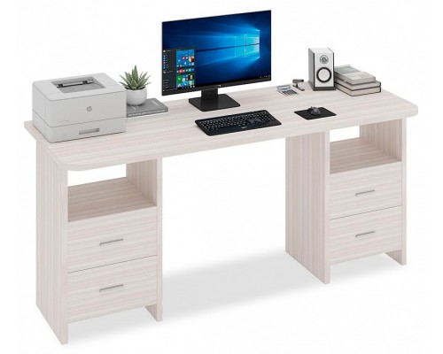 Стол письменный Домино Lite СКЛ-Прям170Р+2ТЯЛ