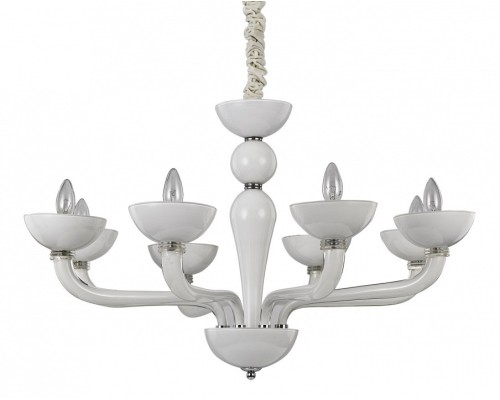 Подвесная люстра Ideal Lux Casanova CASANOVA SP8 BIANCO