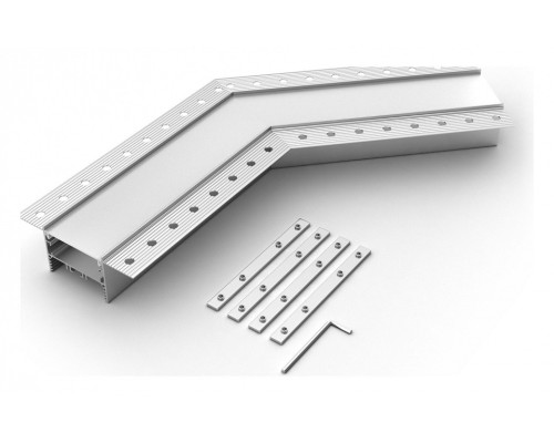 Соединитель угловой L-образный накладной Arlight S-LUX 030102