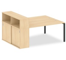 Стол письменный Metal System БП.РС-СШК-2.4 Т