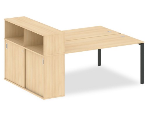 Стол письменный Metal System БП.РС-СШК-2.4 Т