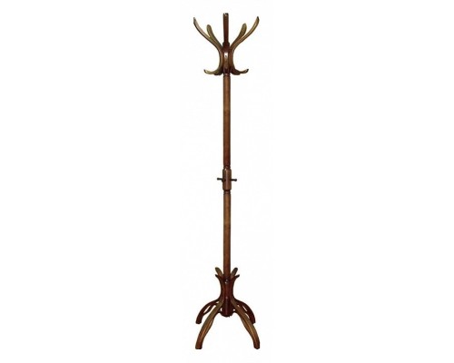 Вешалка-стойка В-12Н темно-коричневая