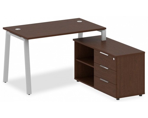 Стол письменный Metal System БА.РС-СТС-2.2 (R)