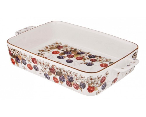 Блюдо (32.5x19x6 см) Ежевика 104-879