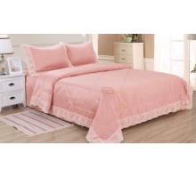 Постельное белье с одеялом семейное Тиара