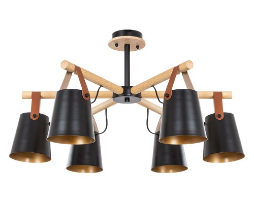 Люстра на штанге Arte Lamp Thomas A7032PL-6BK