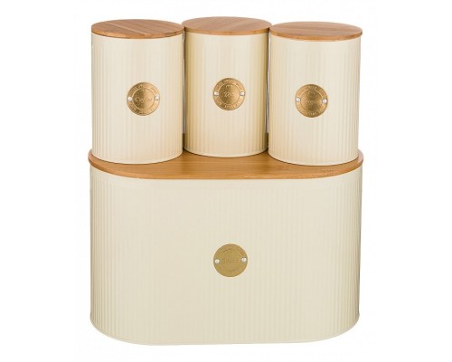 Набор из хлебницы с банками для пищевых продуктов Арктик 790-205