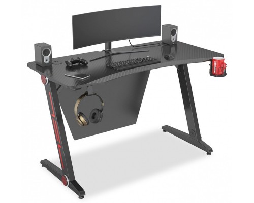 Стол компьютерный CS-GTZ-BKRD-CARBON