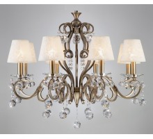 Подвесная люстра Eurosvet Eileen 1448/8 античная бронза Strotskis