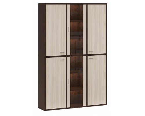 Шкаф-витрина Домино СУ(ш3в2)+4ФГ+2ФС