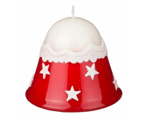 Свеча декоративная (7.5х8.5 см) Звездочки 348-571