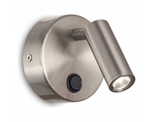 Бра Ideal Lux Page PAGE AP ROUND NICKEL