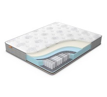 Матрас полутораспальный Comfort Duos Middle/Hard (Grey) 1900х1200