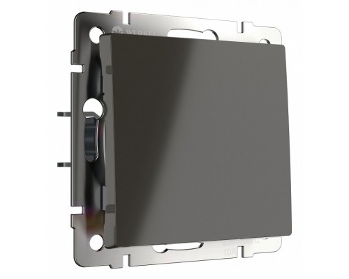Выключатель проходной одноклавишный без рамки Werkel серо-коричневый W1112007