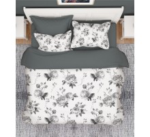 Постельное белье двуспальное Цветы