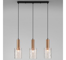 Подвесной светильник Eurosvet Asti 50177/3 черный/бронза