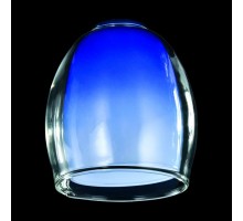 Плафон стеклянный Eurosvet Конфетти плафон 9808/30151 синий+прозрачный, арт. 70434