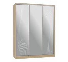 Шкаф-купе Бассо 4-600 волны 1