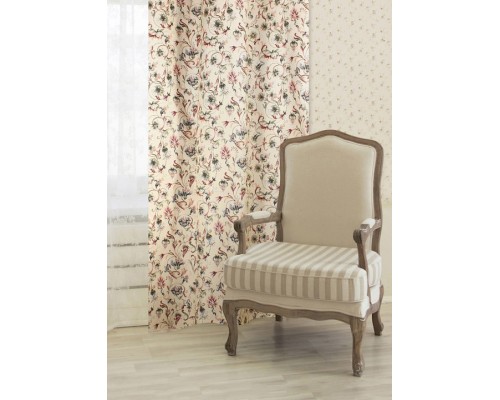 Портьера (100x300 см) 2 шт. Fleurs anglais