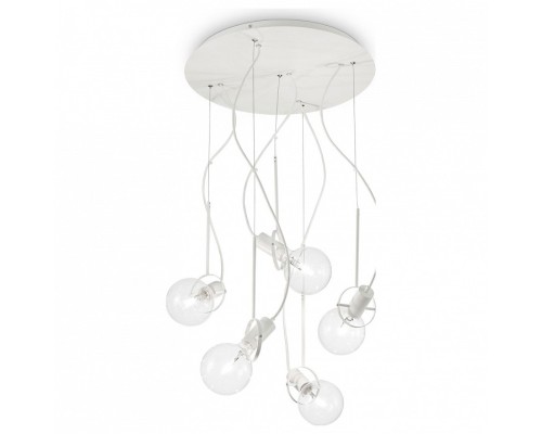 Подвесной светильник Ideal Lux Radio RADIO SP5 BIANCO