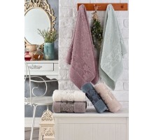 Набор из 6 полотенец для лица (50x90 см) Emira