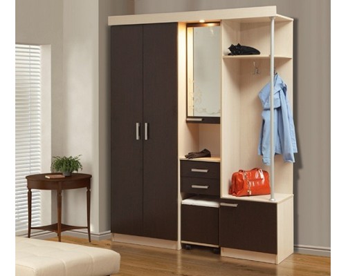 Стенка для прихожей Дебют-5