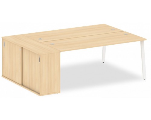 Стол письменный Metal System БА.РС-СШК-1.5 Т